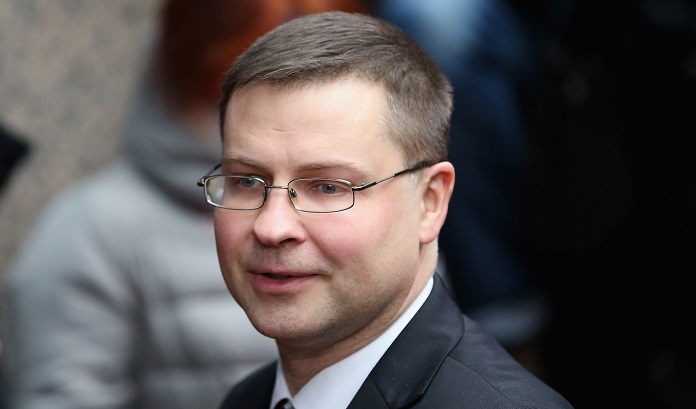 欧盟委员会副主席Valdis Dombrovskis