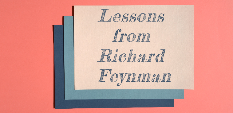 理查德·费曼的生活教训(领导人)