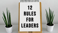 领导者应该避免的12种行为