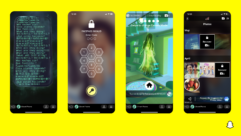 Snapchat的增强现实游戏《幽灵游戏》