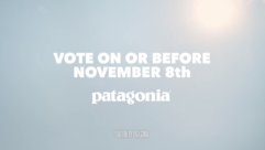 图片来自巴塔哥尼亚为2022年11月8日中期选举拍摄的“你吓到他们”视频。