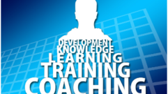 图文文字:知识，学习，培训，教练为视频的专业发展文章